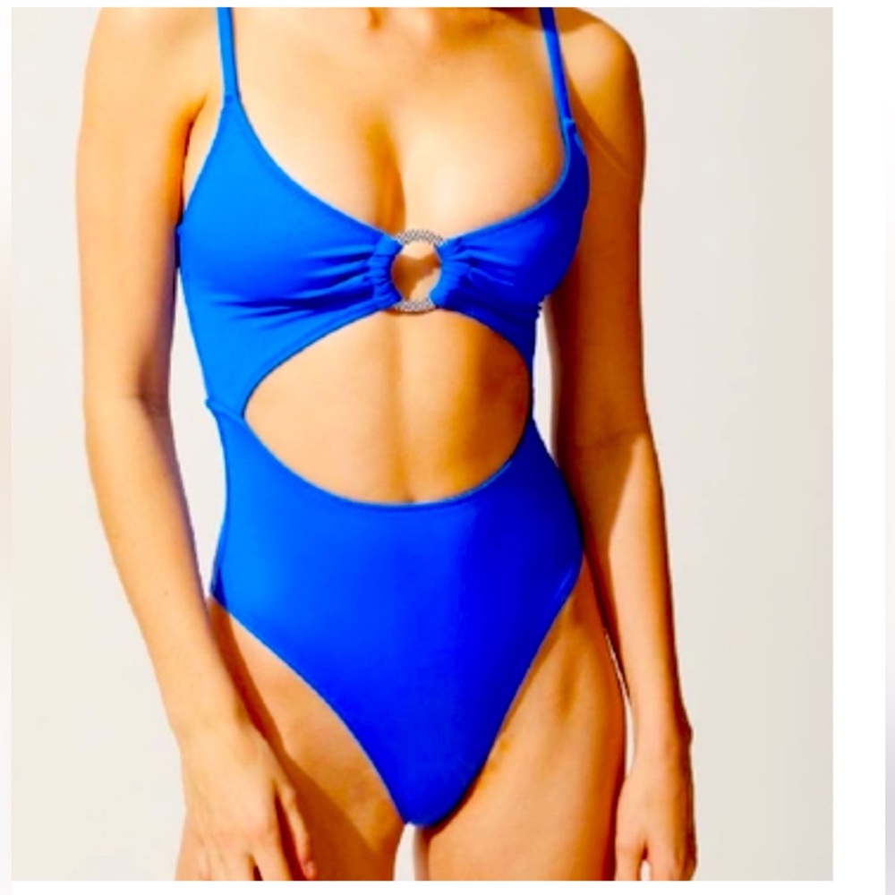 SOLID & STRIPED  NWT Royal Blue Swimwear